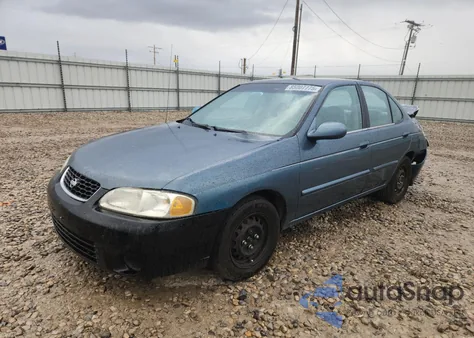 2002 Nissan Sentra Gxe z USA, uszkodzony, nr VIN 3N1CB51A52L551755